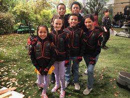 Fun times on set of Family Reunion