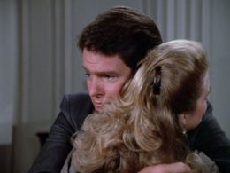 Leann Hunley and Gordon Thomson in Dynasty (1981)