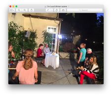 Behind the scenes I'm Loud Malinda Farrington, Deb Snyder and Terry Kay