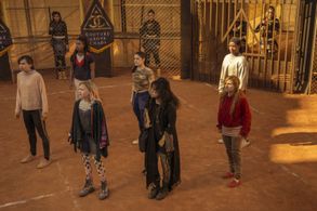 Krysta Rodriguez and Alyvia Alyn Lind in Daybreak (2019)