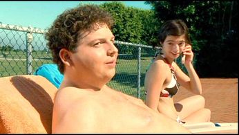 Brandon Hardesty and Kate Micucci in the film 