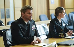 David Boreanaz and Natasha Hall in SEAL Team: Limits of Loyalty (2021)