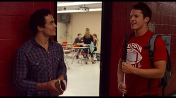 Bram Hoover and Mark Hapka in 23 Blast (2014)