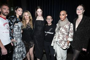 Alicia Silverstone, Christian Siriano, and Coco Rocha