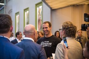 Drew Brees at an event for Gleason (2016)