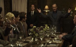 Jeffrey Combs, John Heard, Charlie Hofheimer, Brittany Snow, Eddie Steeples, and Enver Gjokaj in Would You Rather (2012)