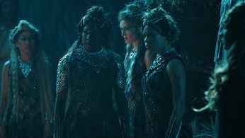 Remmie Milner and Jade Anouka in His Dark Materials (2020)