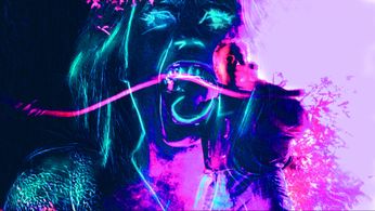 Bad Blood...The Hunger Stars Sophia Karstens as Diana & Phantom 'Reaper'is Am Rosen