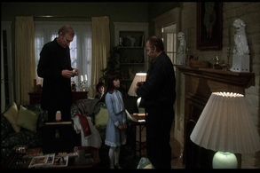 Brent Katz, Erika Katz, James Olson, and Burt Young in Amityville II: The Possession (1982)