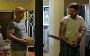 Roger Welp and Richard Short in Not Welcome