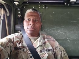 Thinking about life in a Humvee