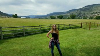 On the set of The Outer Wild.