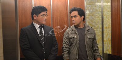 Rowell Santiago and John Lloyd Cruz in It Takes a Man and a Woman (2013)