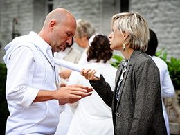 Veerle Baetens and Marc Van Eeghem in Code 37 (2009)