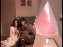 Tom Baker and Mary Tamm in Doctor Who (1963)