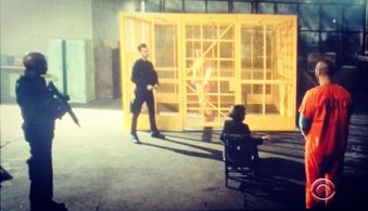 Linda Hunt, Jeronimo Spinx, Dale Pavinski, Tom Winter, and Adam Bartley in NCIS: Los Angeles (2009)