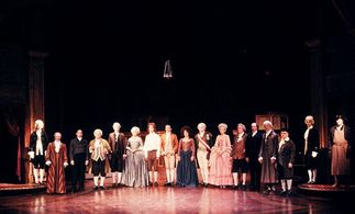 As Constanze - Amadeus - The Virgínia Stage Company/Wells Theatre - 1984