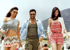 Saif Ali Khan, Deepika Padukone, and Diana Penty in Cocktail (2012)