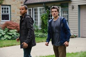 Josh Hutcherson and Connor Cruise in Red Dawn (2012)