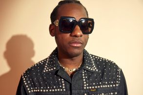 Leon Bridges at an event for The Young Wife (2023)