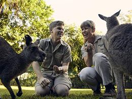Terri Irwin and Robert Clarence Irwin in Crikey! It's the Irwins: Road Trip Rescue (2019)