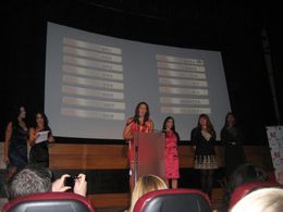 Collecting Best British Horror Award 2010 for Temptation at the Gorezone Film Awards