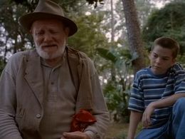 Lucas Black and William Morgan Sheppard in American Gothic (1995)