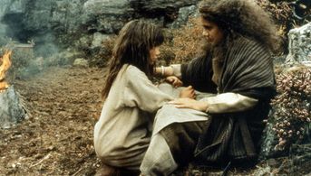 Lena Nyman and Hanna Zetterberg in Ronia, the Robber's Daughter (1986)