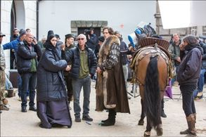 With Paz Vega, Lee Tamahori and Bill Skarsgard. Cesky Krumlow 2015