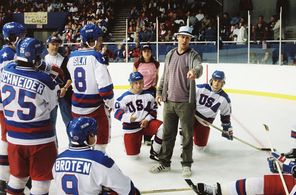 Gavin O'Connor, Michael Mantenuto, Bobby Hanson, Billy Schneider, and Trevor Alto in Miracle (2004)