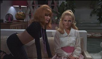 Karin Mossberg and Pamela Rodgers in The Big Cube (1969)