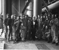 On the set of The Running Man