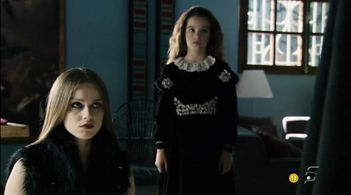 Carmen Sánchez and Carla Nieto in Witches from Heaven (2011)