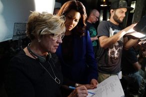 Allison Liddi-Brown and Bellamy Young in Scandal (2012)