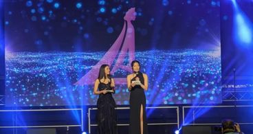 Laur Allen co-hosts the 2024 Miss Los Angeles Chinatown Pageant