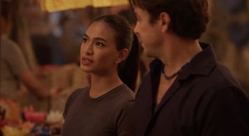 Christian Kane and Samantha Richelle in Almost Paradise (2020)