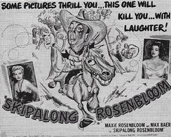 Hillary Brooke, Jacqueline Fontaine, and Maxie Rosenbloom in Skipalong Rosenbloom (1951)