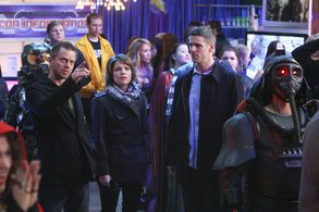 Eddie Cahill, Carmine Giovinazzo, and Anna Belknap in CSI: NY (2004)