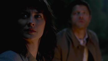 Misha Collins and Erica Carroll in Supernatural (2005)