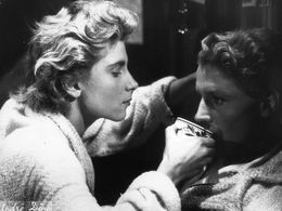 Edouard Dermithe and Nicole Stéphane in Les Enfants Terribles (1950)