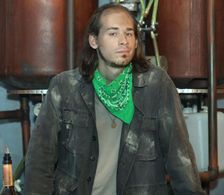 Sean Leser, on set of 