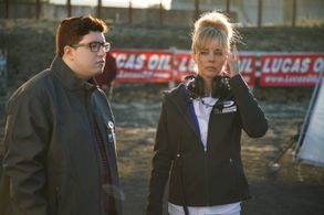 Christina Moore and Matthew Joel Kranyak in Lady Driver (2020)