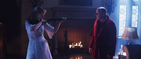 Corbin Bernsen and Oksana Orlan in The Russian Bride (2018)