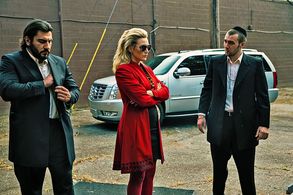 Still of Kate Winslet, Anthony Belevtsov and Alexander Babara in Triple 9 (2016)