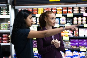 User Zero, set photo with director, Rian Tobaccowala