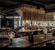 Empty building designed and remodeled for Peter Weller’s show Goldcoast