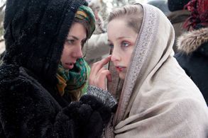 On the set of 'Der Kampf'