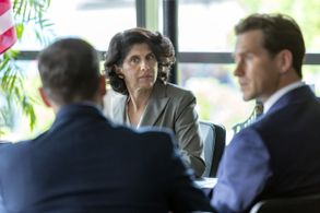 Veena Sood and Michael Karl Richards in Chesapeake Shores (2016)