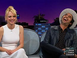 Anna Faris and Kunal Nayyar in The Late Late Show with James Corden: Anna Faris/Kunal Nayyar/Shaggy (2019)