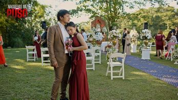 Leandro Baldemor and Ashley Sarmiento in Nakarehas na puso (2022)